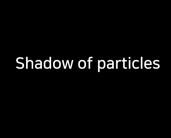 Shadow of particles